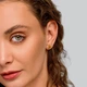 Серебряные серьги с позолотой Minimal 20429-50пб - изображение 4