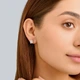 Серебряные серьги Minimal 520357/1б - изображение 2