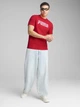 Футболка хлопковая длинная мужская Puma Mass Merchants Tee 68465911 S For All Time Red с принтом (4067983587276) - изображение 3