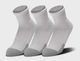 Носки Under Armour Ua Heatgear Quarter 3Pk LG Белый 1353262-100 - изображение 1