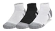 Носки Under Armour Ua Performance Tech 3Pk Low XL чорний, сірий 1379504-003 - изображение 1