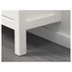 Тумба для взуття HEMNES 89x127 см IKEA 201.695.59 білий - изображение 8
