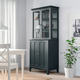 Шкаф со стеклянными дверцами LOMMARP IKEA 403.837.37 - изображение 2