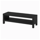TV тумба LACK 120 см IKEA 204.989.37 черно-коричневый - изображение 1