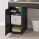 Комп'ютерний стіл MICKE 105х50 см IKEA 804.898.50 антрацит/червоний - зображення 6