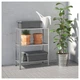 Стелаж HYLLIS 60x27x74 см IKEA 304.283.26 світло-сірий - зображення 4