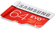 Карта памяти Samsung microSDXC 64GB EVO Plus UHS-I Class 10 (MB-MC64DA/RU) - изображение 2
