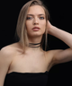 Набор чокеров на шею чокер тату чокер замшевый с кулоном 8 шт Fashion Jewerly (SVS) - изображение 8