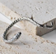 Кафф сережки Змія Fashion Jewelry на ліве вухо сріблястий колір моносережки y2k біжутерія (SVS) - зображення 6