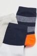 Набор детских хлопковых носков H&M 5 пар р.25-27 orange mix 0078 - изображение 2