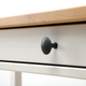 Комп'ютерний стіл HEMNES 120x47 см IKEA 305.349.54 біла морилка/імітація дуб - зображення 5