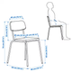 Кухонный стул GRASALA IKEA 705.154.68 - изображение 6
