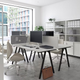 Комп'ютерний стіл TROTTEN 120x70 cm IKEA 494.295.71 - зображення 2