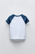 Подростковая футболка для мальчика Zara 0722/720 164 см Белый - изображение 2