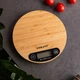 Кухонные настольные электронные весы для взвешивания продуктов Sokany SK-19024 до 5кг LCD-дисплей Дерево - изображение 4