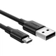 Кабель UGREEN US289 USB 2.0 to Micro-USB 1м 18W Nickel Plating Black (60136) - изображение 2