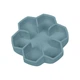 Силиконовая миска для медленного кормления доя кошек собак WAUDOG Silicone 450 мл Grey (235311) - изображение 3