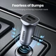 Автомобільний зарядний пристрій UGREEN EC305 30W USB+Type-C QC4.0 Grey (25845) - зображення 6