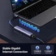 USB-хаб Ugreen CM475 USB 3.0 to 3хUSB 3.0 Type-C+RJ45 Ethernet 5 in 1 Hub Grey (60554) - зображення 4