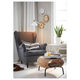 Пуф GAMLEHULT IKEA 104.343.09 антрацит - изображение 1