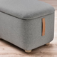 Подставка для ног с ящиком OSKARSHAMN IKEA 905.236.17 серо-бежевый - изображение 3