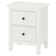 Комод HEMNES на 2 ящика IKEA 802.426.27 белая морилка - изображение 1