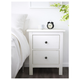Комод HEMNES на 2 ящика IKEA 802.426.27 белая морилка - изображение 2