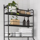 Полиця над унітазом FROSJON IKEA 605.749.05 чорний - зображення 3