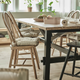 Кухонный стул SKOGSTA IKEA 705.448.66 акация - изображение 5