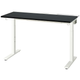 Компьютерный стол MITTZON 120х60 cm IKEA 095.258.57 черный/белый - изображение 1
