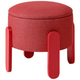 Пуф с местом для хранения FОRLUNDA IKEA 405.702.44 красный - изображение 1