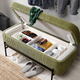 Скамейка/пуф с местом хранения VALTORP IKEA 405.702.39 зеленый - изображение 3