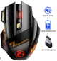 USB игровая мышь iMice X7 тихая безпроводная эргономичная мышка 3200DPI - изображение 3