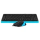 Комплект A4Tech F1010 Blue (m447770) - зображення 3