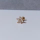 Серьга для пирсинга уха, хряща, хеликса DeKolie MK1197-29 золотой - изображение 7