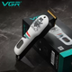 Машинка Для Стрижки Волос Vgr V-971 Триммер Для Окантовки, Бороды, Усов Бело-Чёрный - изображение 3
