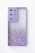 Чехол Stardust с цветными бортиками для Samsung S23 Ultra Фиолетовый - изображение 1