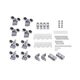 Душевая кабина Lidz Latwa SC80x80.SAT.HIGH.FR, стекло Frost 4 мм без поддона - изображение 7