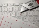 Наклейка на клавиатуру Best Key матовая лакированая прозрачная КРАСНАЯ, 48 клавиш. - изображение 3