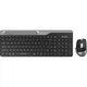 Комплект (клавиатура + мышь) A4Tech FB2535C Smoky Grey [122250] - изображение 1