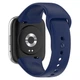 Ремешок силиконовый для Xiaomi Redmi Watch 3 Active темно-синий - изображение 3