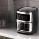 Фритюрница без масла мультипечь 3500W ZP-111 сенсорная аэрофритюрница с таймером 7л - изображение 5