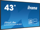 Монітор 42.5" iiyama ProLite LH4341UHS-B2 - зображення 2