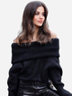 Джемпер женский H&M 932141004c15 XS Черный (KC1000000043977) - изображение 1