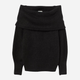Джемпер женский H&M 932141004c15 XS Черный (KC1000000043977) - изображение 2