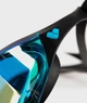 Очки для плавания Arena Cobra Edge Swipe Mirror (006870-110) Уни OSFM Черно-бирюзовые (3468337081241) - изображение 4