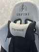 Комп'ютерне крісло з підставкою INFINI Thrust-X Чорне геймерське - изображение 8