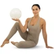 Мяч для пилатеса и йоги с насосом Bloom Mini Pilates Ball 7001-20 диаметр 20см White - изображение 10