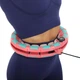 Умный обруч для похудения регулируемый массажный с утяжелителем Smart Hula Hoop Zelart 9659 - изображение 9