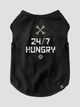 Майка для котов DubAnimals 24-7 Hungry Черный L (24H-CS-B-L) - изображение 3